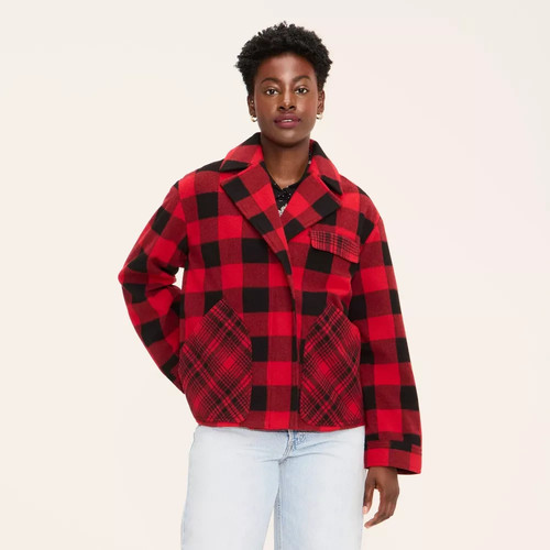 Giacca donna buffalo check - buffalo,