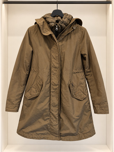 Woolrich parka 1 - woolrich, verde